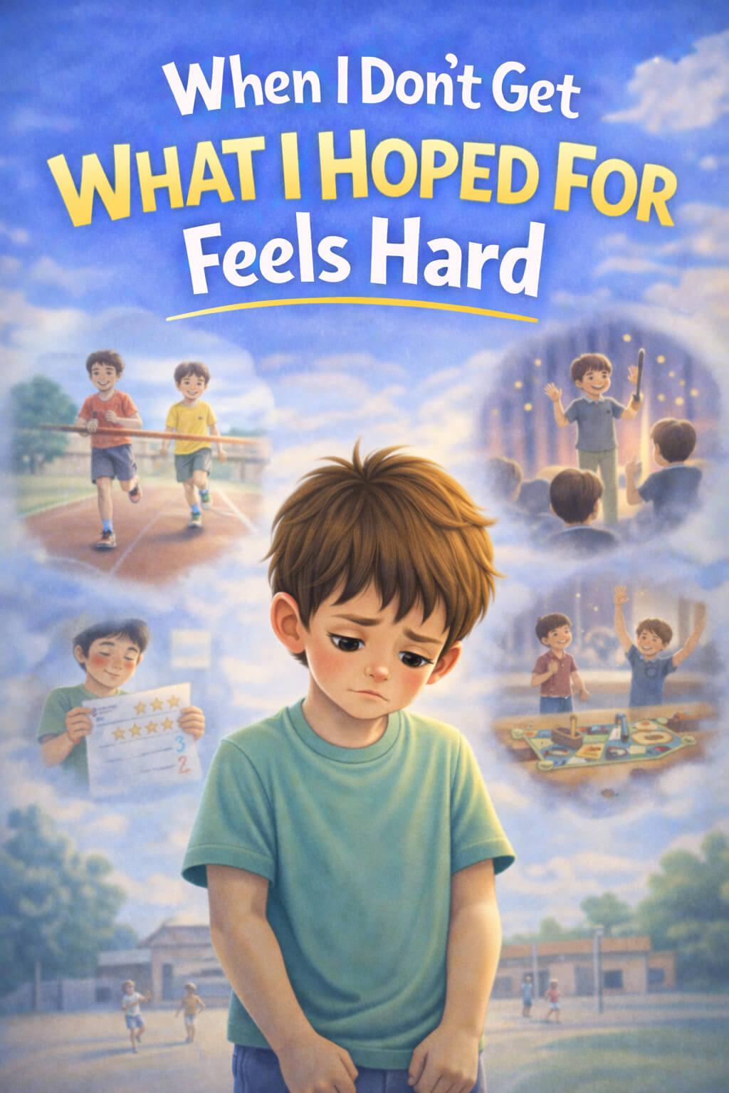 When I Don’t Get What I Hoped For Feels Hard cover