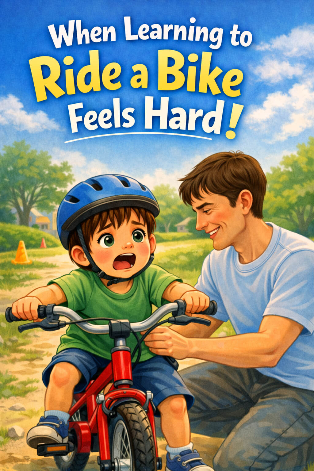 When Learning to Ride a Bike Feels Hard cover