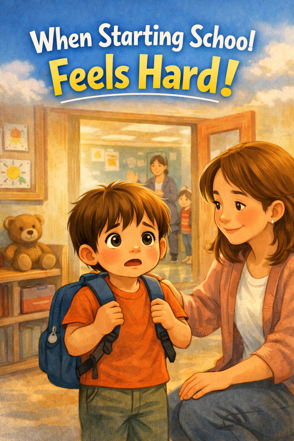 When Starting School Feels Hard cover