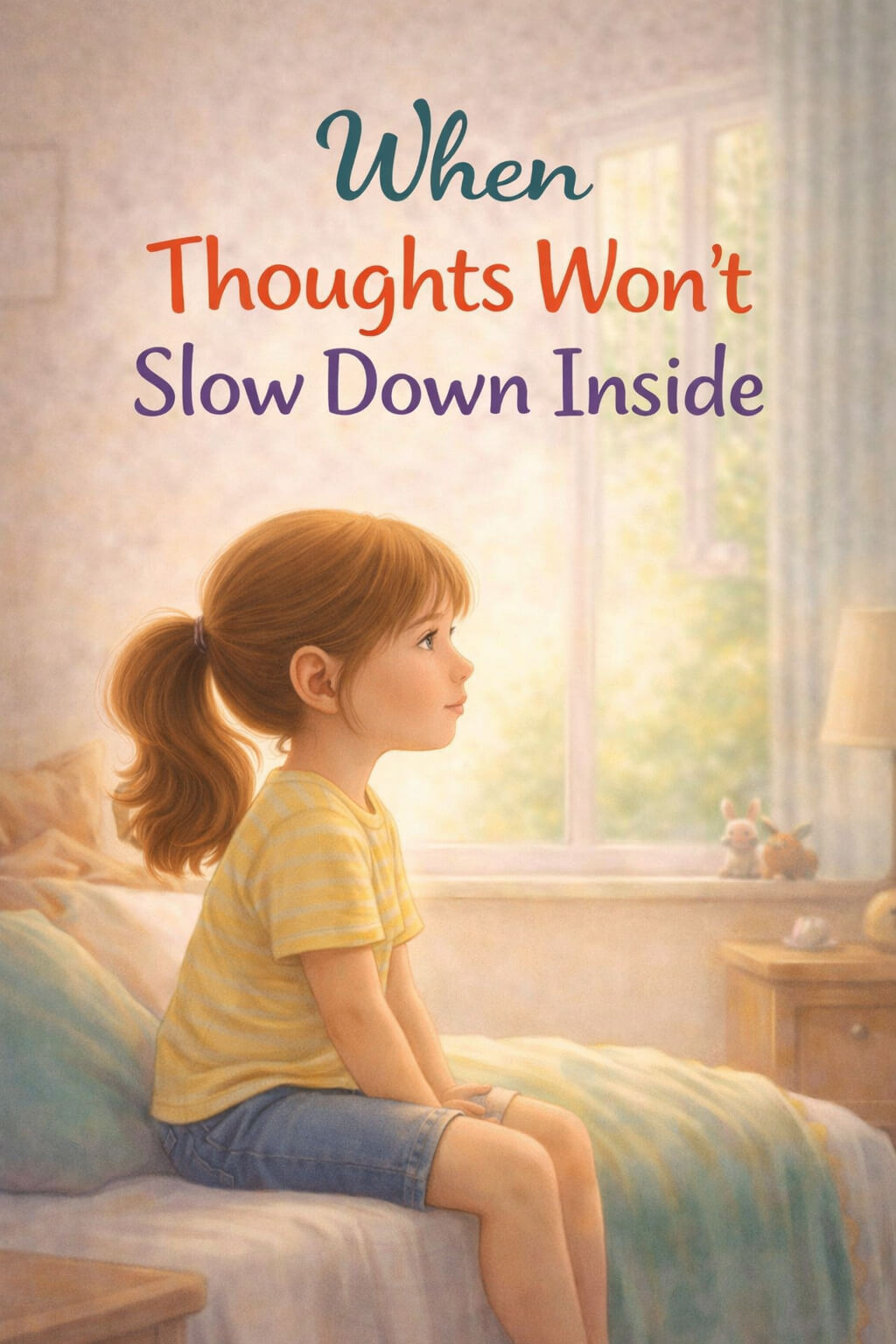 When Thoughts Won’t Slow Down Inside — Girl Edition cover